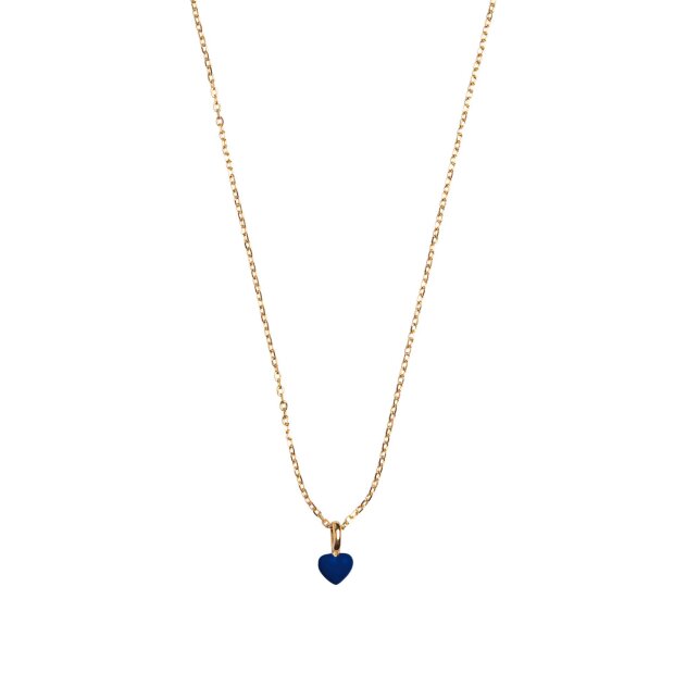 ENAMEL COPENHAGEN - AMORE NECKLACE | FG/INDIGO