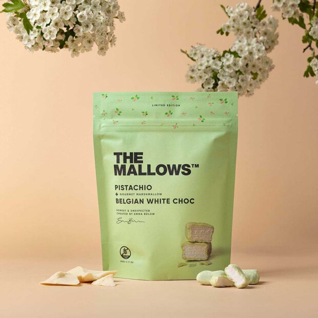 THE MALLOWS - SKUMFIDUSER SMALL 90G | PISTACHIO/WHITE CHOC