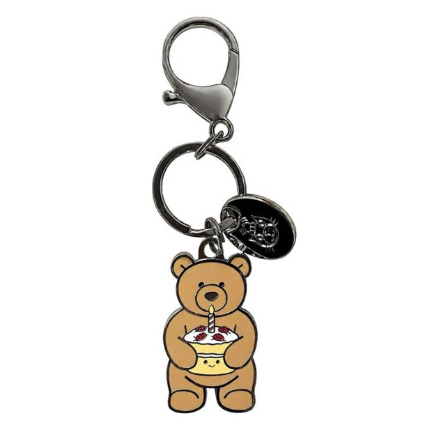 JELLYCAT - BARTHOLOMEW BEAR 'BIRTHDAY' KEYRING