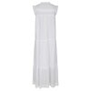 NEO NOIR - VEANA S VOILE MAXI DRESS | WHITE