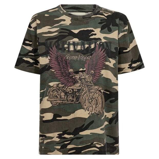 DEPECHE - LIZA CAMO T-SHIRT | CAMOUFLAGE