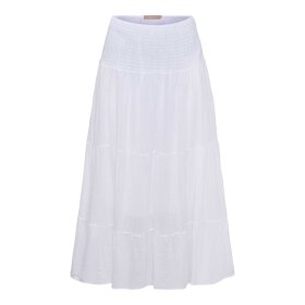 MARTA DU CHATEAU - ANORA SKIRT | WHITE