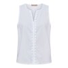 MARTA DU CHATEAU - VIENNA TOP | WHITE