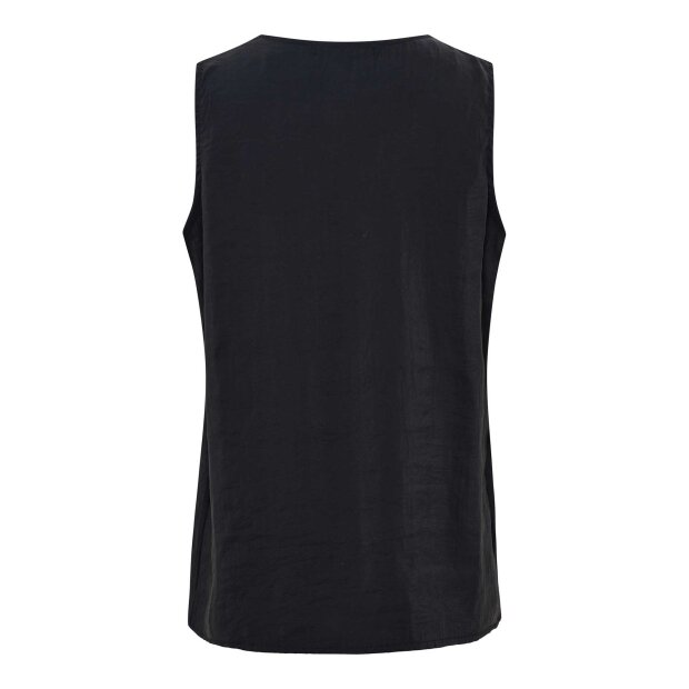 MARTA DU CHATEAU - OPALINE TOP | BLACK