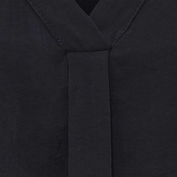 MARTA DU CHATEAU - OPALINE TOP | BLACK