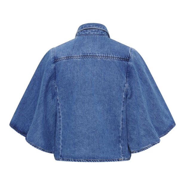 MARTA DU CHATEAU - MARIKA SHIRT | BLUE DENIM