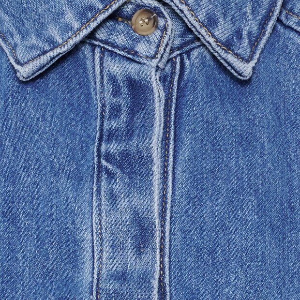 MARTA DU CHATEAU - MARIKA SHIRT | BLUE DENIM