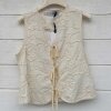 HAVE ONE - GILET RICAMO VEST | BURRO