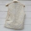 HAVE ONE - GILET RICAMO VEST | BURRO