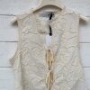 HAVE ONE - GILET RICAMO VEST | BURRO
