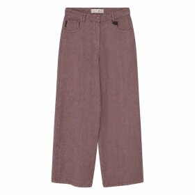 HAVE ONE - PANTALONE BELLA LINO 1 BUKSER | CIOCCOLATO