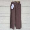 HAVE ONE - PANTALONE BELLA LINO 1 BUKSER | CIOCCOLATO HAVE ONE - PANTALONE BELLA LINO 1 BUKSER | CIOCCOLATO