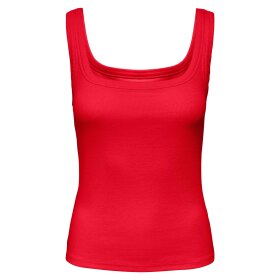 JDY - MALLI S/L TANK TOP | RACING RED