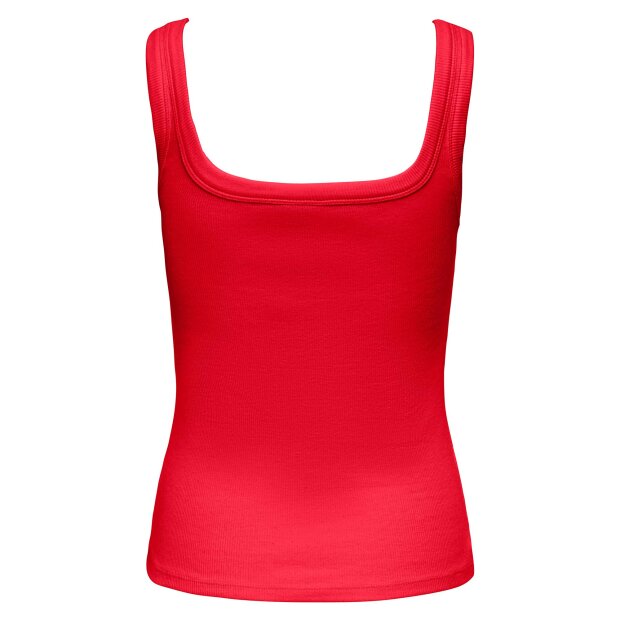 JDY - MALLI S/L TANK TOP | RACING RED