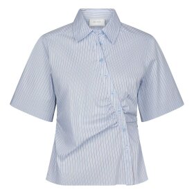 NEO NOIR - HAZELL STRIPE SHIRT | LIGHT BLUE