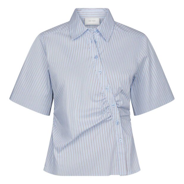 NEO NOIR - HAZELL STRIPE SHIRT | LIGHT BLUE