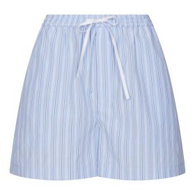 NEO NOIR - CAMELL STRIPE SHORTS | LIGHT BLUE STRIPE