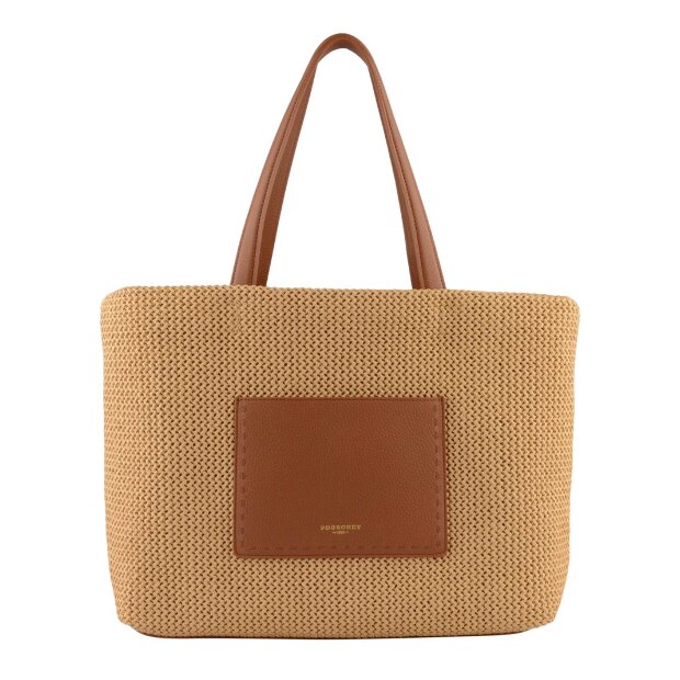 POURCHET - CASSIS TOTE BAG | CAMEL