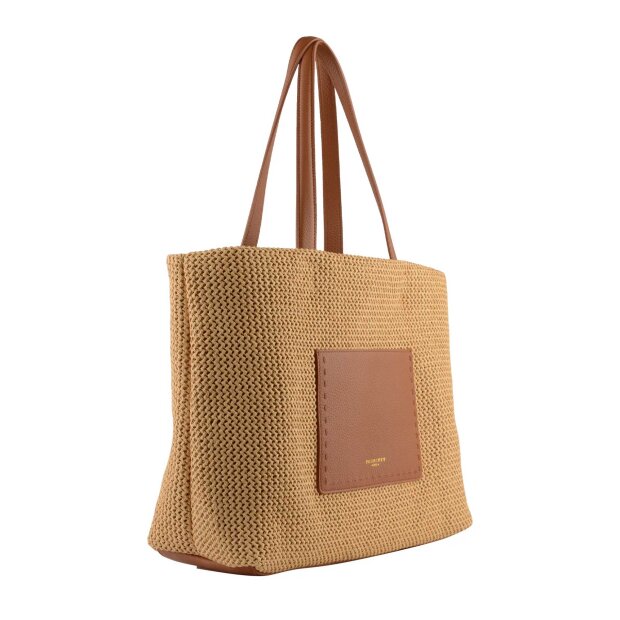 POURCHET - CASSIS TOTE BAG | CAMEL