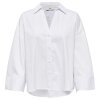 JDY - MIO 7/8 SHIRT | WHITE