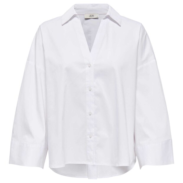 JDY - MIO 7/8 SHIRT | WHITE
