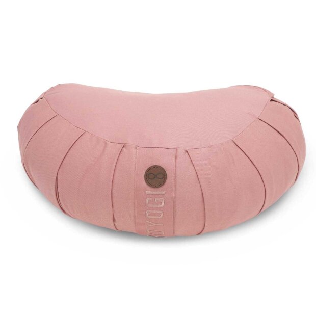 GOYOGI - CALM CRESCENT MEDITATION CUSHION | ROSE