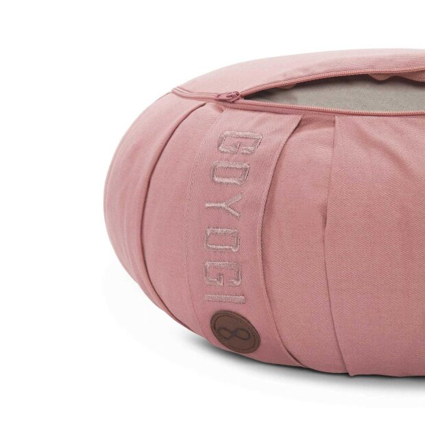 GOYOGI - CALM CRESCENT MEDITATION CUSHION | ROSE