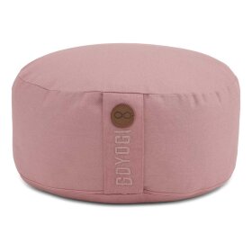 GOYOGI - CALM ORGANIC COTTON ROUND MEDITATION CUSHION | ROSE