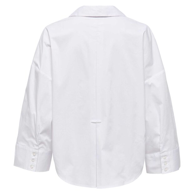 JDY - MIO 7/8 SHIRT | WHITE