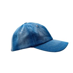 BLACK COLOUR - BILLIE DENIM CAP | BLUE DENIM