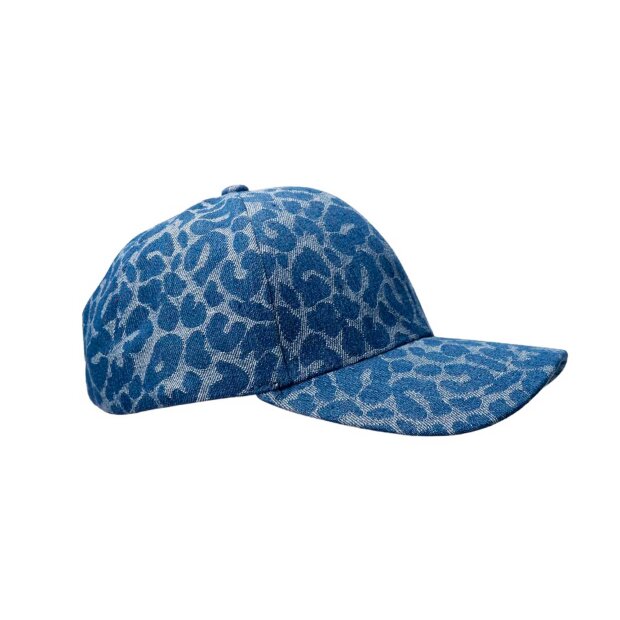 BLACK COLOUR - LYNNE DENIM CAP | BLUE DENIM