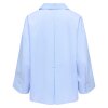 JDY - MIO 7/8 SHIRT | CASHMERE BLUE/CLOUD