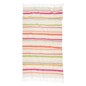 BECK SØNDERGAARD - WOWELIA COTTA TOWEL | CONE FLOWER PINK
