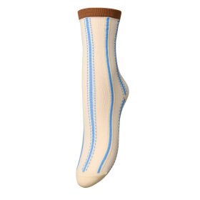 BECK SØNDERGAARD - LINOA SOCK | BIRCH WHITE