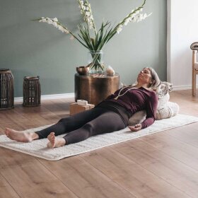 GOYOGI - RELEASE WOOL YOGA MAT | SAND
