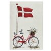 VANILLA FLY - LYKØNSKNINGSKORT | DENMARK - FLAG