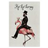VANILLA FLY - LYKØNSKNINGSKORT | HIP HIP HURRAY - OSTRICH