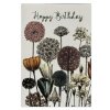 VANILLA FLY - LYKØNSKNINGSKORT | HAPPY BIRTHDAY - WILD FLOWERS VANILLA FLY - LYKØNSKNINGSKORT | HAPPY BIRTHDAY - WILD FLOWERS