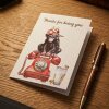 VANILLA FLY - LYKØNSKNINGSKORT | THANKS FOR BEING YOU - MONKEY VANILLA FLY - LYKØNSKNINGSKORT | THANKS FOR BEING YOU - MONKEY