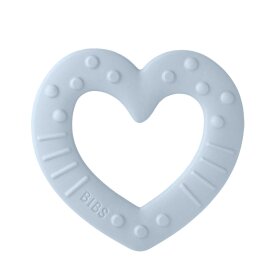 BIBS - BABY BITIE HEART BIDERING BIBS - BABY BITIE HEART BIDERING