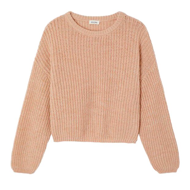 AMERICAN VINTAGE - CYROW SWEATER | LIGHT BEIGE MELANGE
