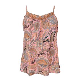 BLACK COLOUR - LUNA VEA STRAP TOP | IMPERIAL ROSE