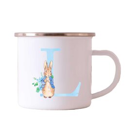 MY LITTLE NORDIC - BOGSTAV EMALJE KOP - BLÅ