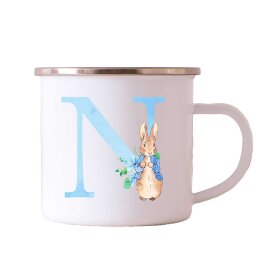 MY LITTLE NORDIC - BOGSTAV EMALJE KOP - BLÅ