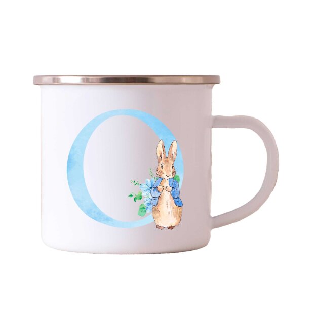 MY LITTLE NORDIC - BOGSTAV EMALJE KOP - BLÅ