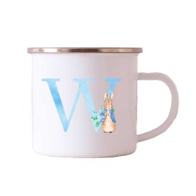 MY LITTLE NORDIC - BOGSTAV EMALJE KOP - BLÅ