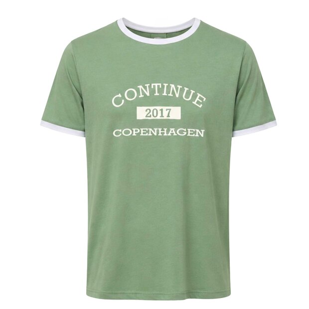 CONTINUE COPENHAGEN - DEA T-SHIRT | ARMY
