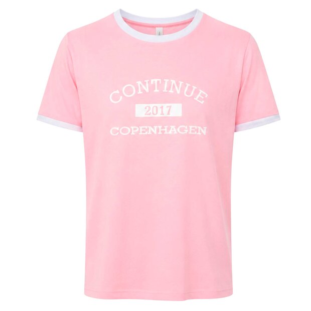 CONTINUE COPENHAGEN - DEA T-SHIRT | ROSE