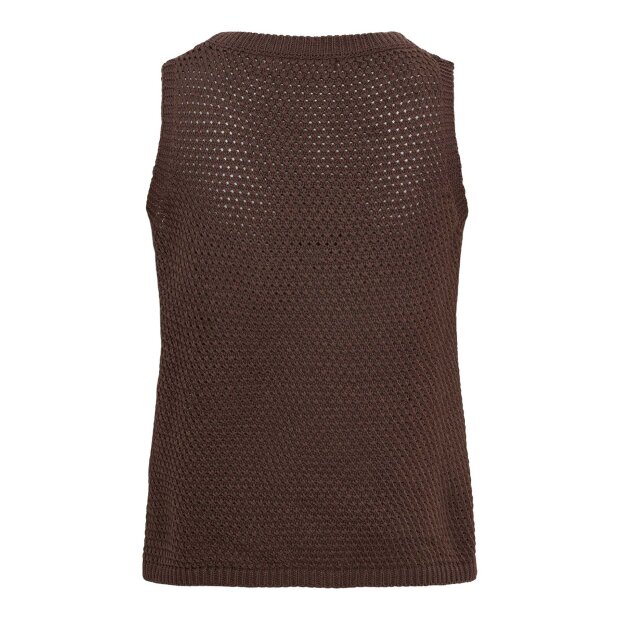 MARTA DU CHATEAU - NAYLA KNIT TOP | CAFFE