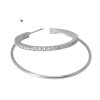 JANE KØNIG - DOUBLE OLYMPIA HOOP W/STONES | SØLV JANE KØNIG - DOUBLE OLYMPIA HOOP W/STONES | SØLV
